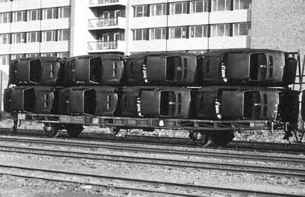 Bodies of the Simca 1200S Coupe in Rotterdam